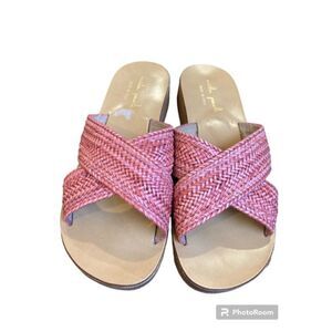 Mila‎ Paoli Slides Sandals - Size 6 - Made in Italy!